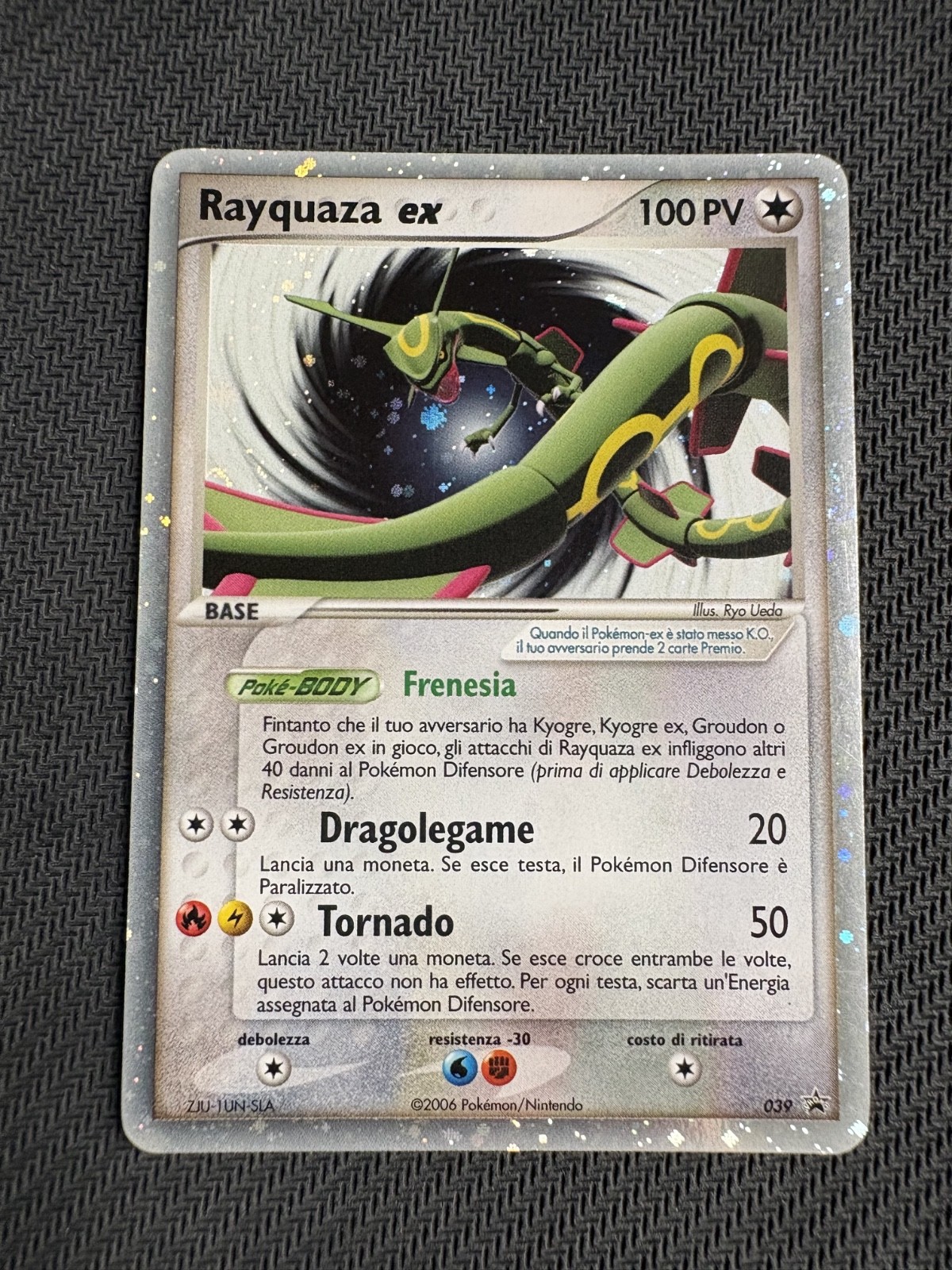 Rayquaza EX (Holo) ITA - EX Collector's Tins Promo - 2006/039 NM