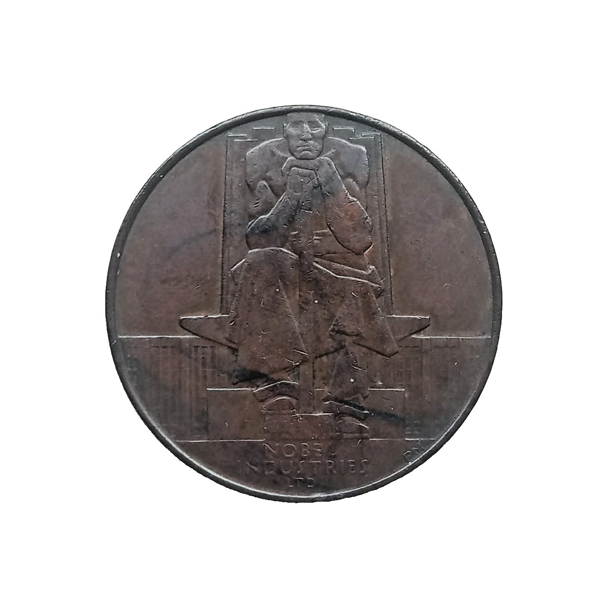 Antique 1924 British Empire Exhibition Medal by Nobel Industries