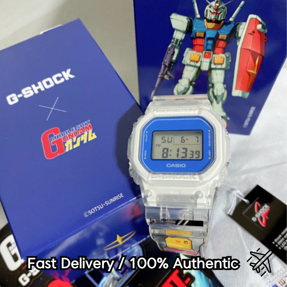 G-Shock Gundam RX-78-2 Casio DW-5600GM26-7DR Limited Edition Watch NEW Sealed