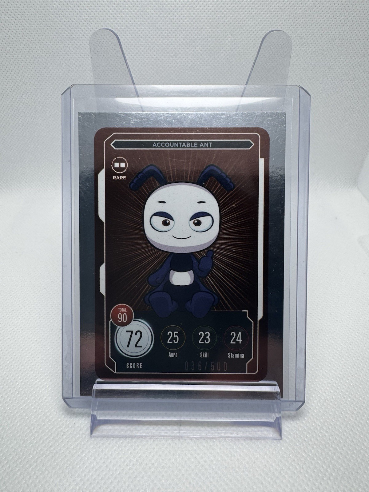 VeeFriends Series 2 TCG Compete Collect Accountable Ant Rare /500 Zerocool