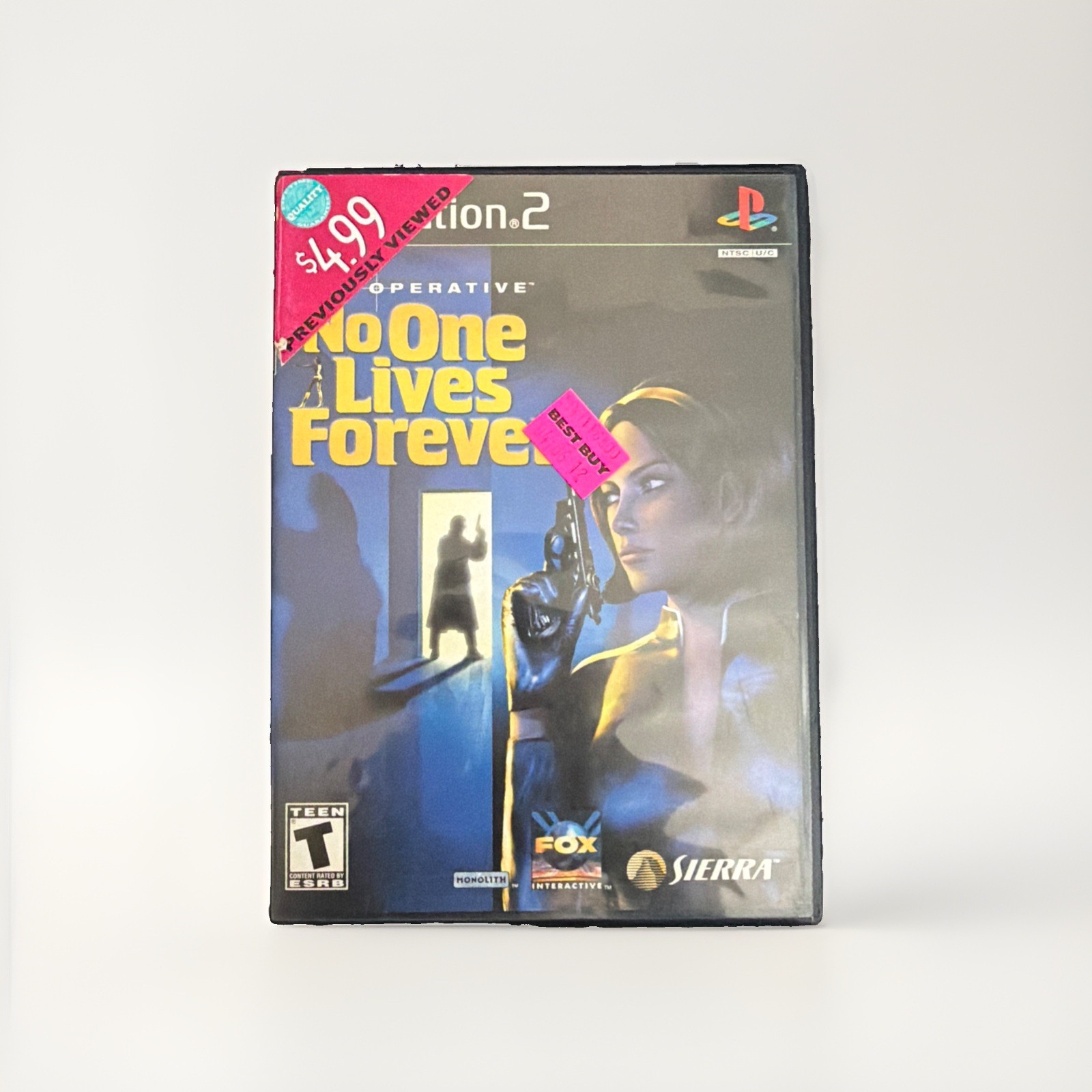 Sierra The Operative: No One Lives Forever Shooter PS2 T NTSC-U/C No Manual