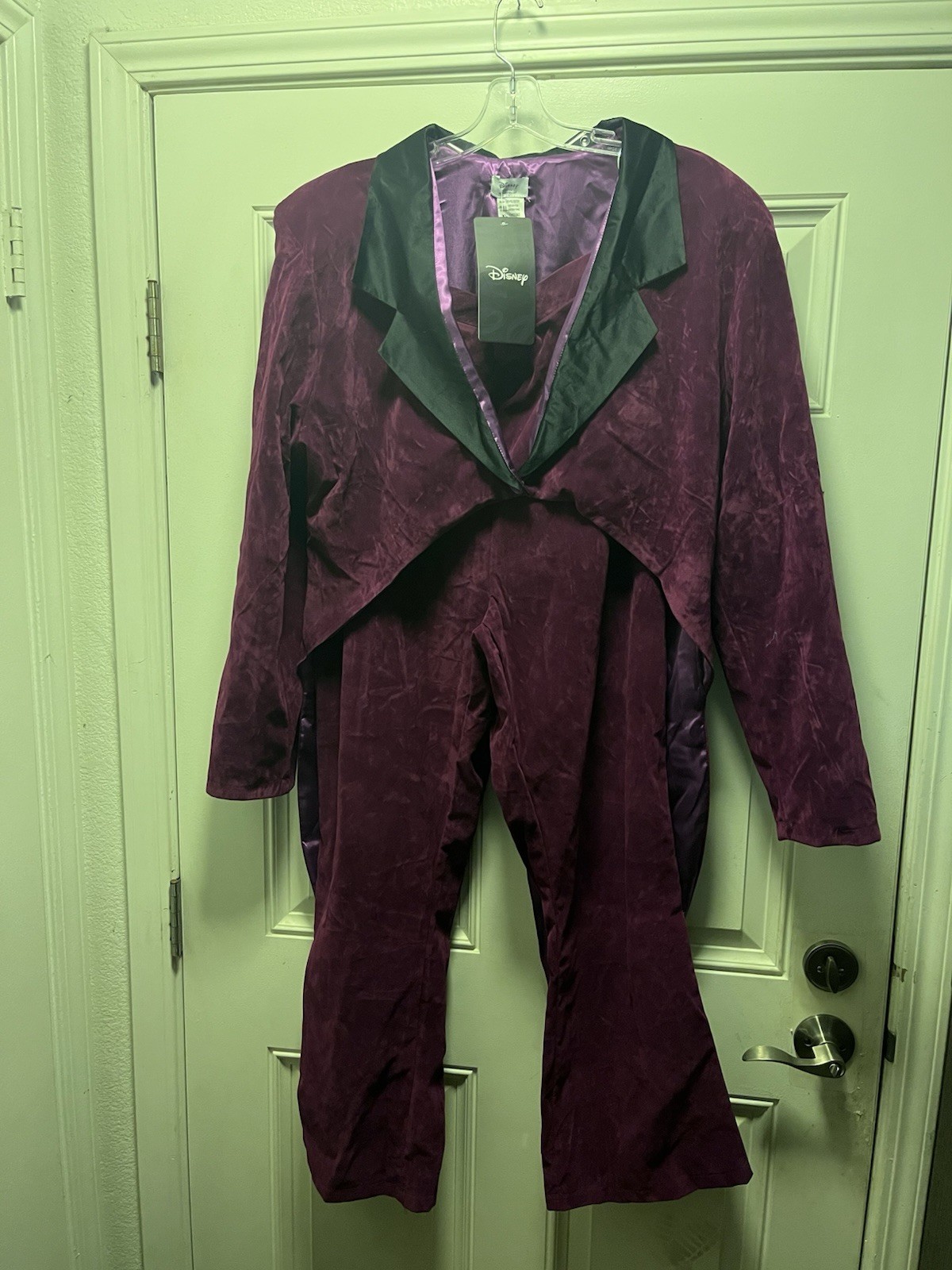 Disney Adult Dr. Facilier Costume Men NWT (no Hat) size XL