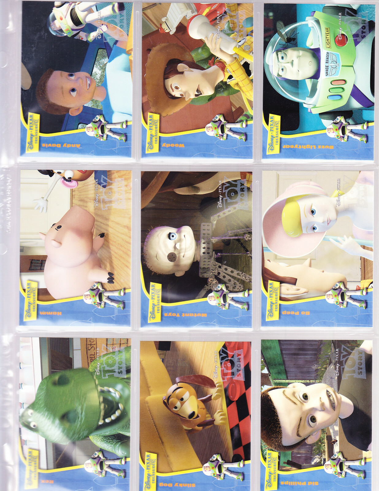2004 Upper Deck Disney Treasures PIXAR SINGLES COMPLETE YOUR SET DPT#  1-82