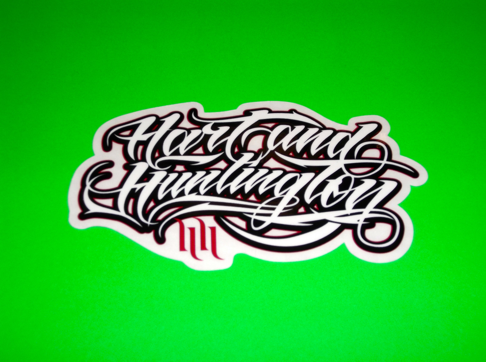 FOX RACING HART & HUNTINGTON FREESTYLE MOTOCROSS SUPERCROSS QUAD STICKER DECAL *