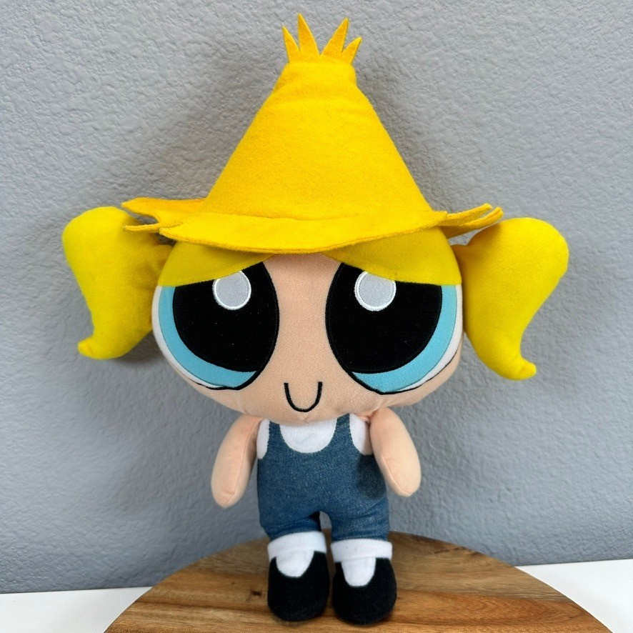 VTG 2000 Powerpuff Girls Country Bubbles Talking Large 16\