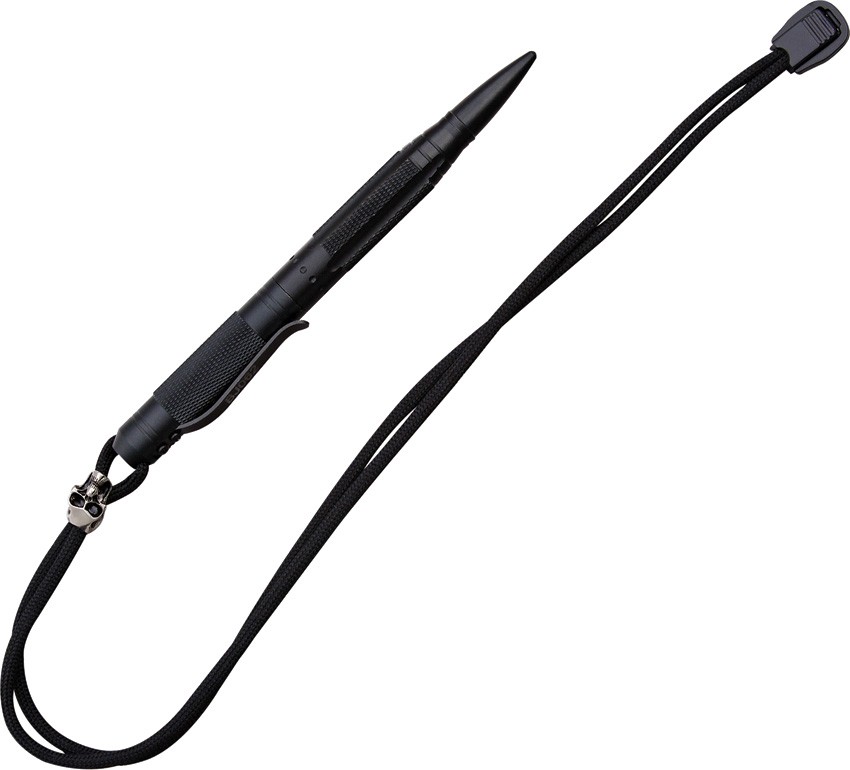 Blackjack International Black Self Defense Tactical Pen Tool w/ Lanyard J062