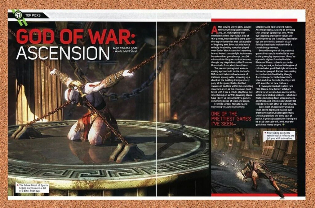 God Of War Ascension PS3 Original 2014 Ad - Preview Video Game Promo
