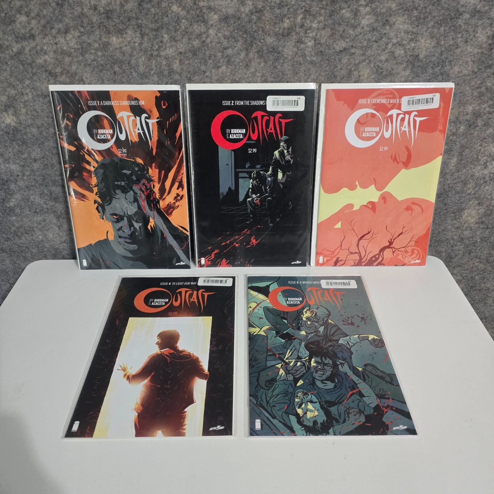 Outcast Image Comics Skybound Lot 1-5 Bagged Boarded