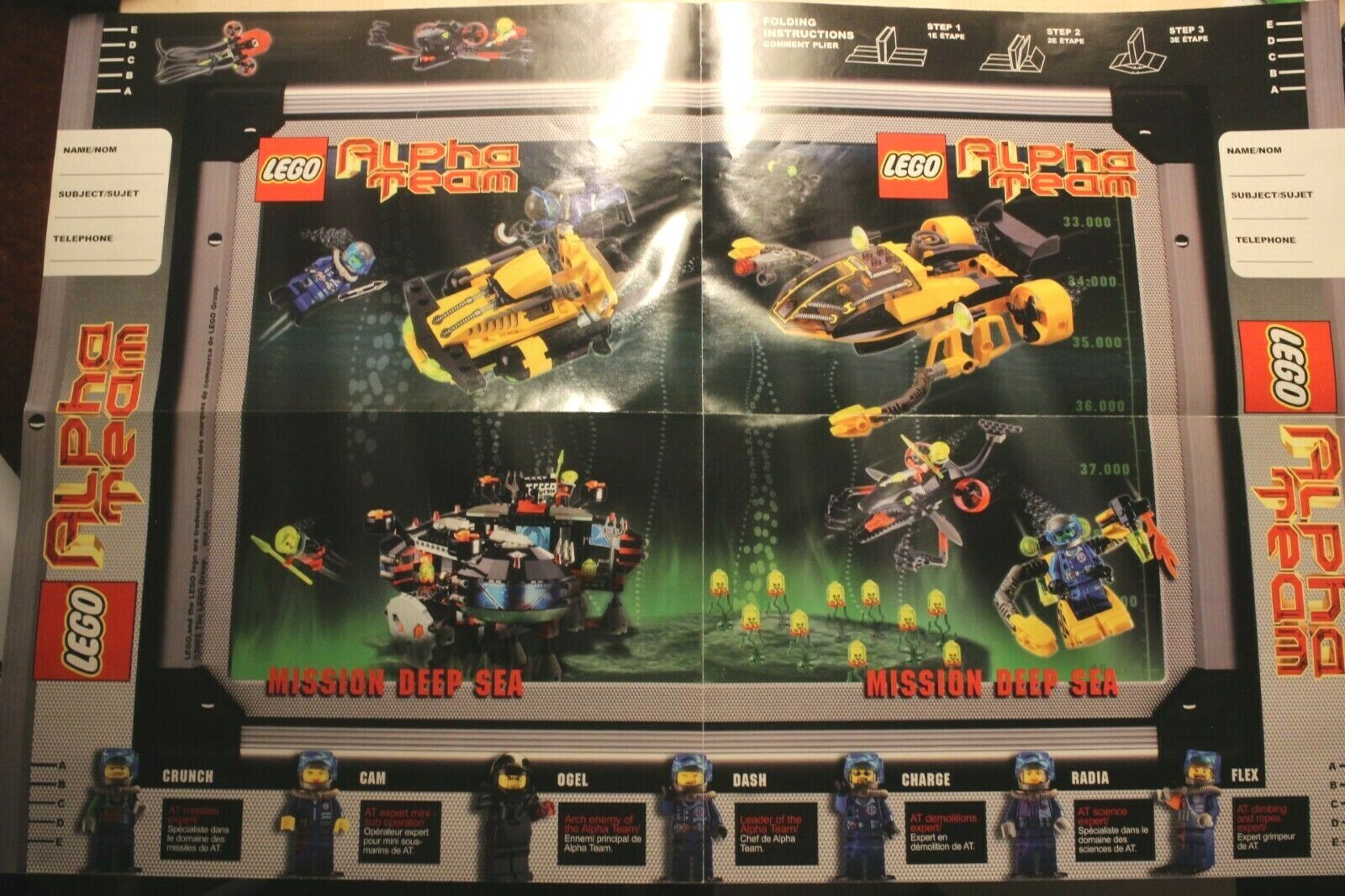 Lego Alpha Team Mission Deep Sea Poster (22