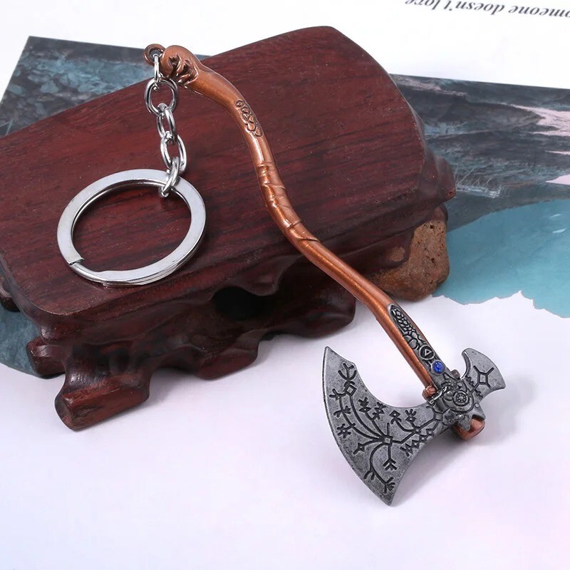 Brand New God of War Leviathan Axe Keychain