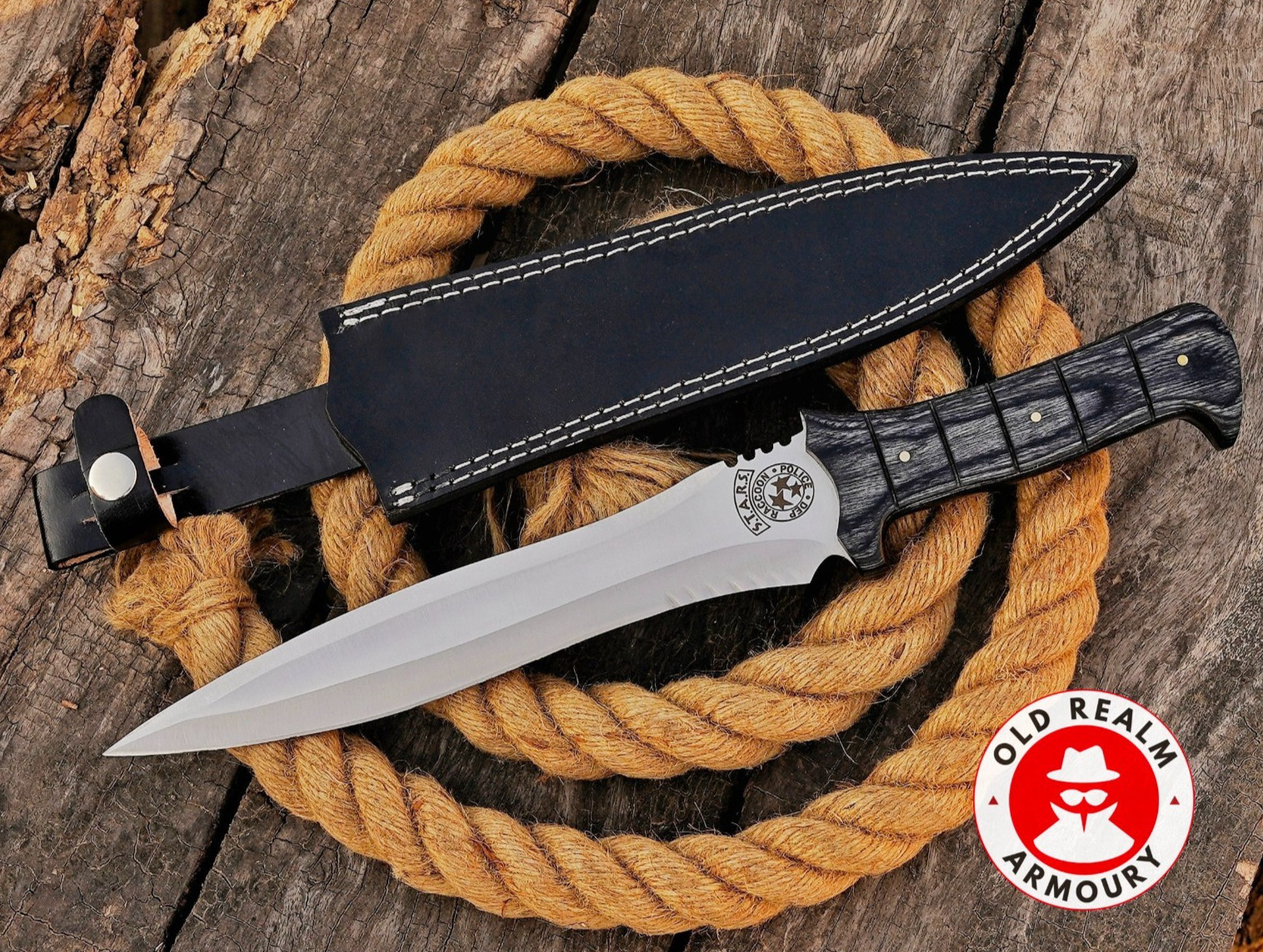 Handmade RE4 Leon Kennedy Knife RE4 Movie Replica Knife D2 Steel Series 2