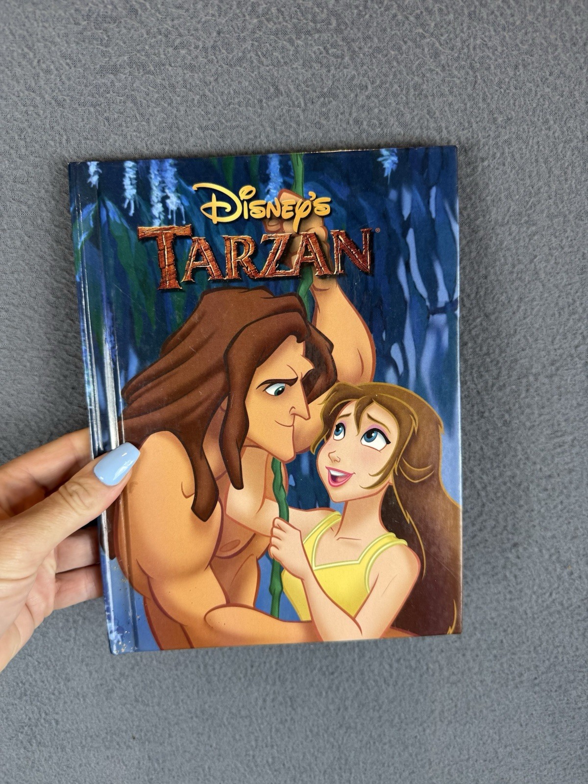 1999 Vintage First Edition Disney's Tarzan Hardback Story Illustrated Book