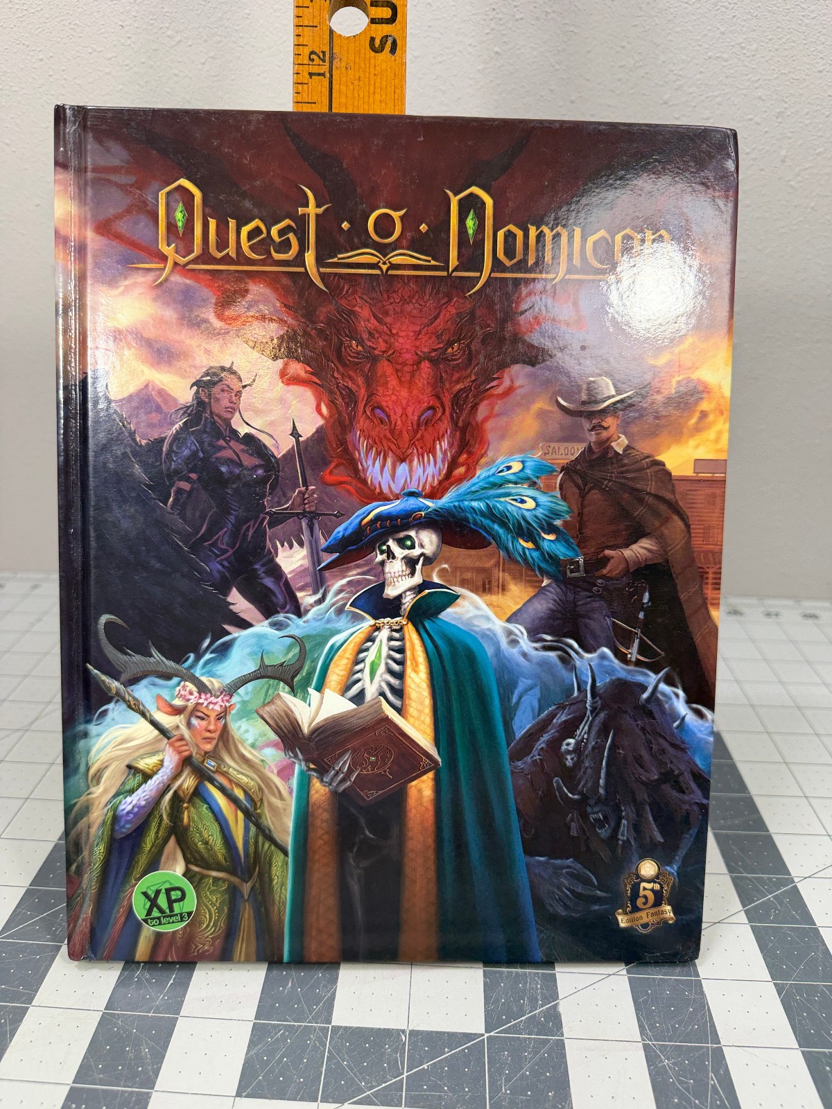 FORGED WITH GHOSTFIRE Quest-O-Nomicon  Hardcover Book (English)  Adventure 5E