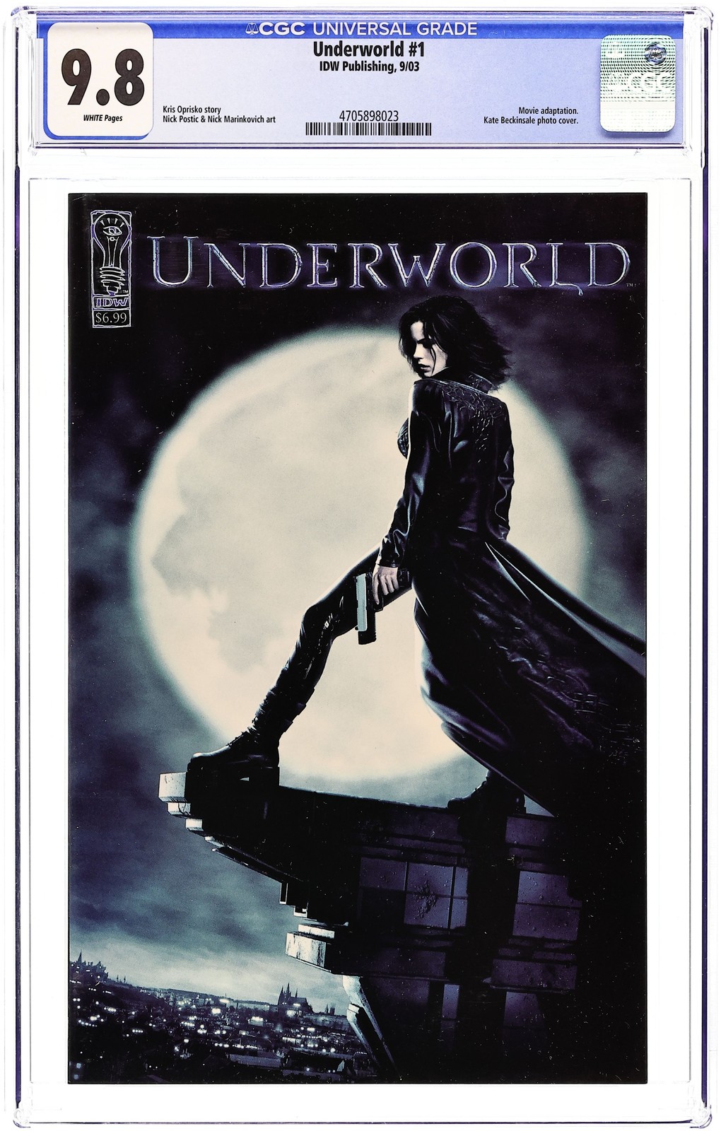 Underworld GN #1-1ST CGC 9.8 2003 4705898023