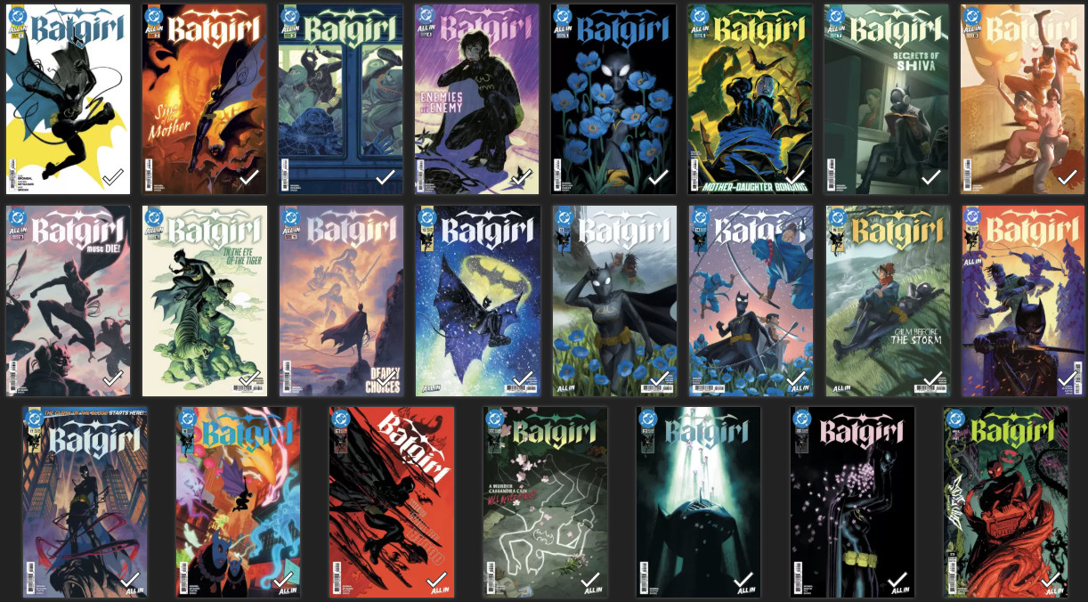 Batgirl #1 2 3 4 5 6 7 8 9 10 11 12 13 14 15 16 17 18 19 20 21 22 23 A 1-23 Set