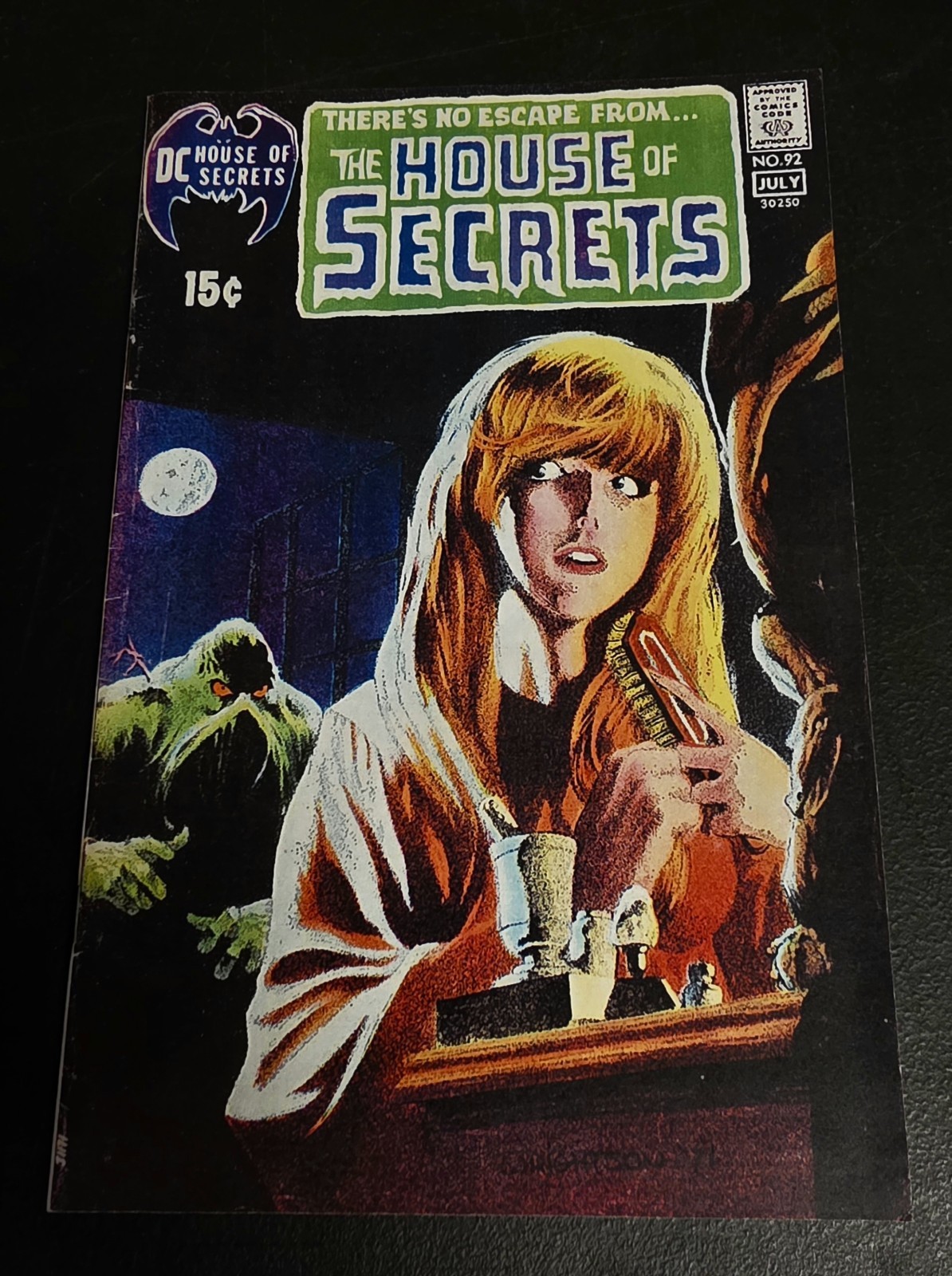 House Of Secrets # 92 Replica Newsprint  1st Swamp Thing 