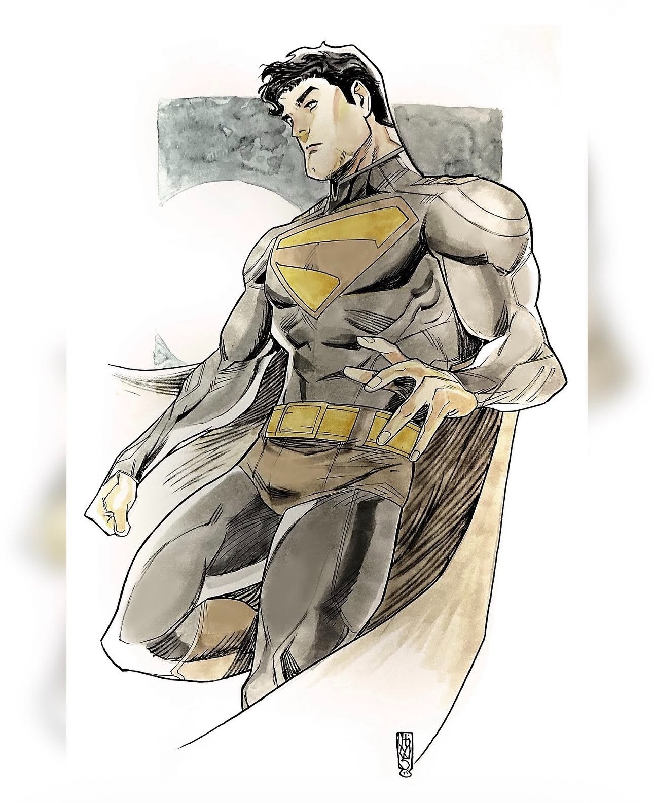 John Timms Original Sketch Art & Signed - Jon Kent Superman 2025 SDCC Exclusive