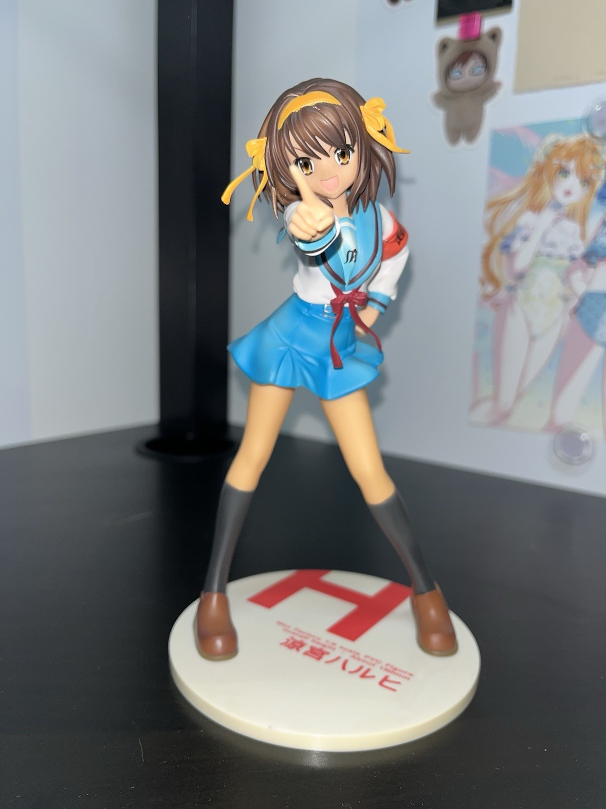 Max Factory 1/8 Scale Haruhi Suzumiya Prepainted Figure Used Used Condition PVC
