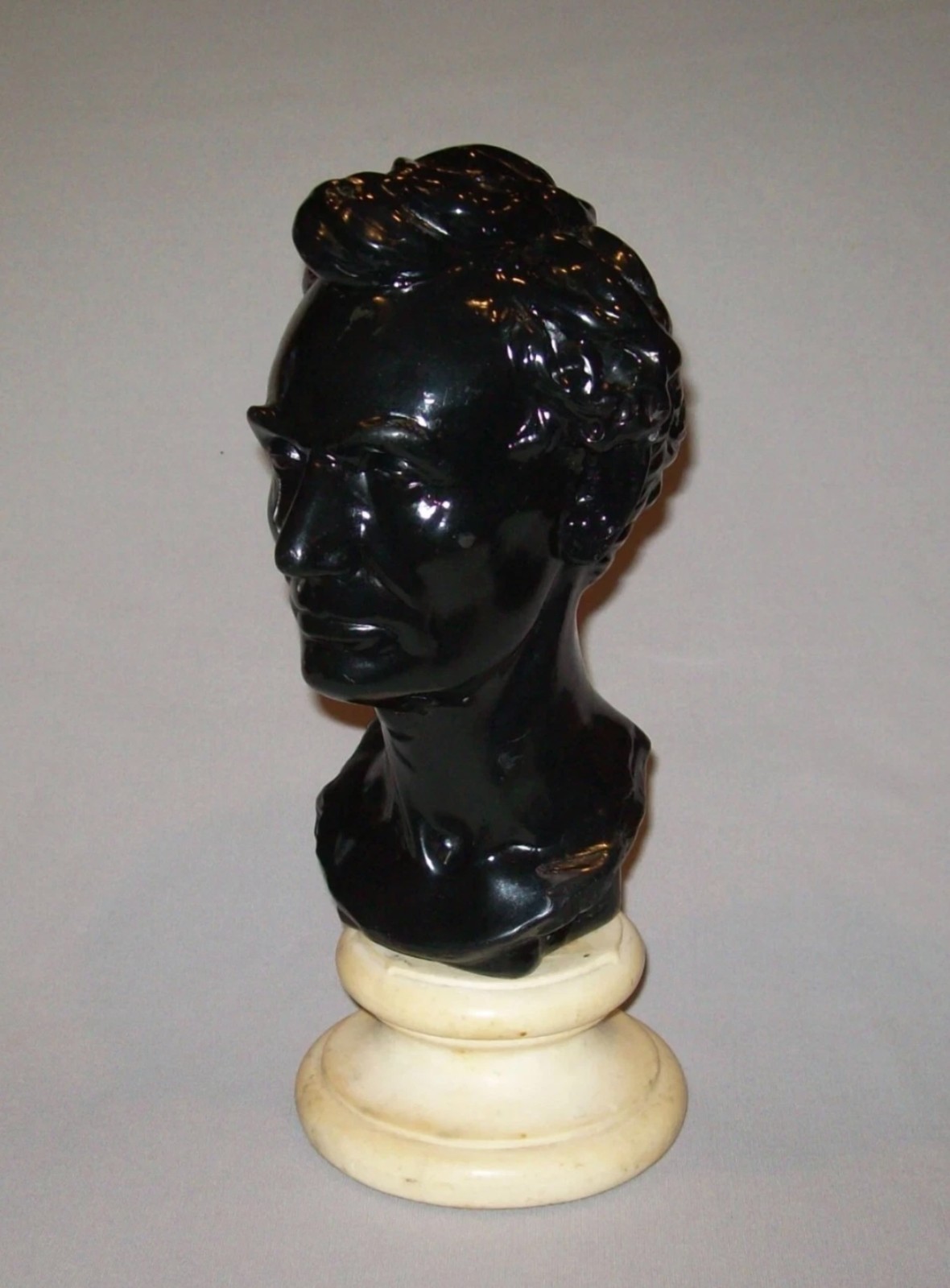 Nice Old Vintage Alva Studios Abraham Lincoln Bust Sculpture Leonard Volk 1860