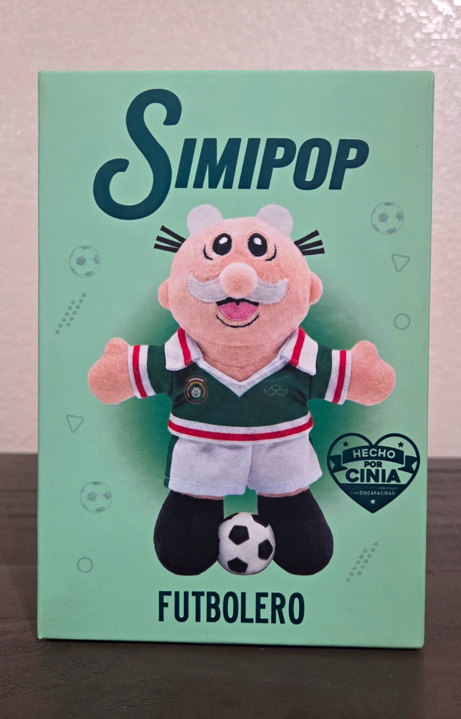 Dr. Simi SIMIPOP Simipop Futbolero Mexico #9 Soccer Keychain 