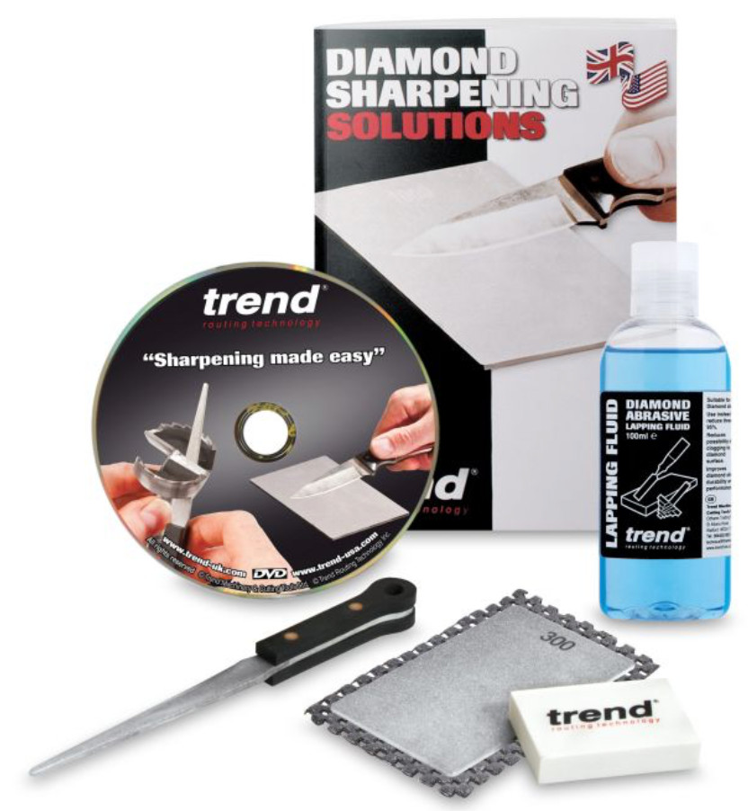 Trend DWS / Kit /C  with lapping fluid & instructional DVD for