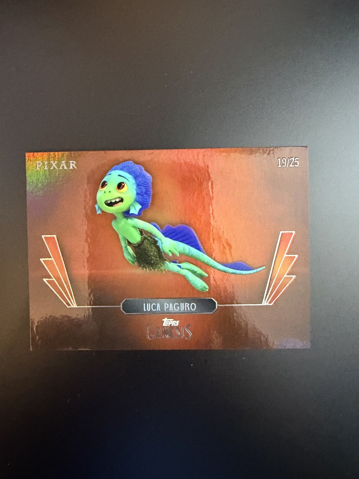 Topps Disney Genesis Pixar Luca Pagero #59 Orange 19/25