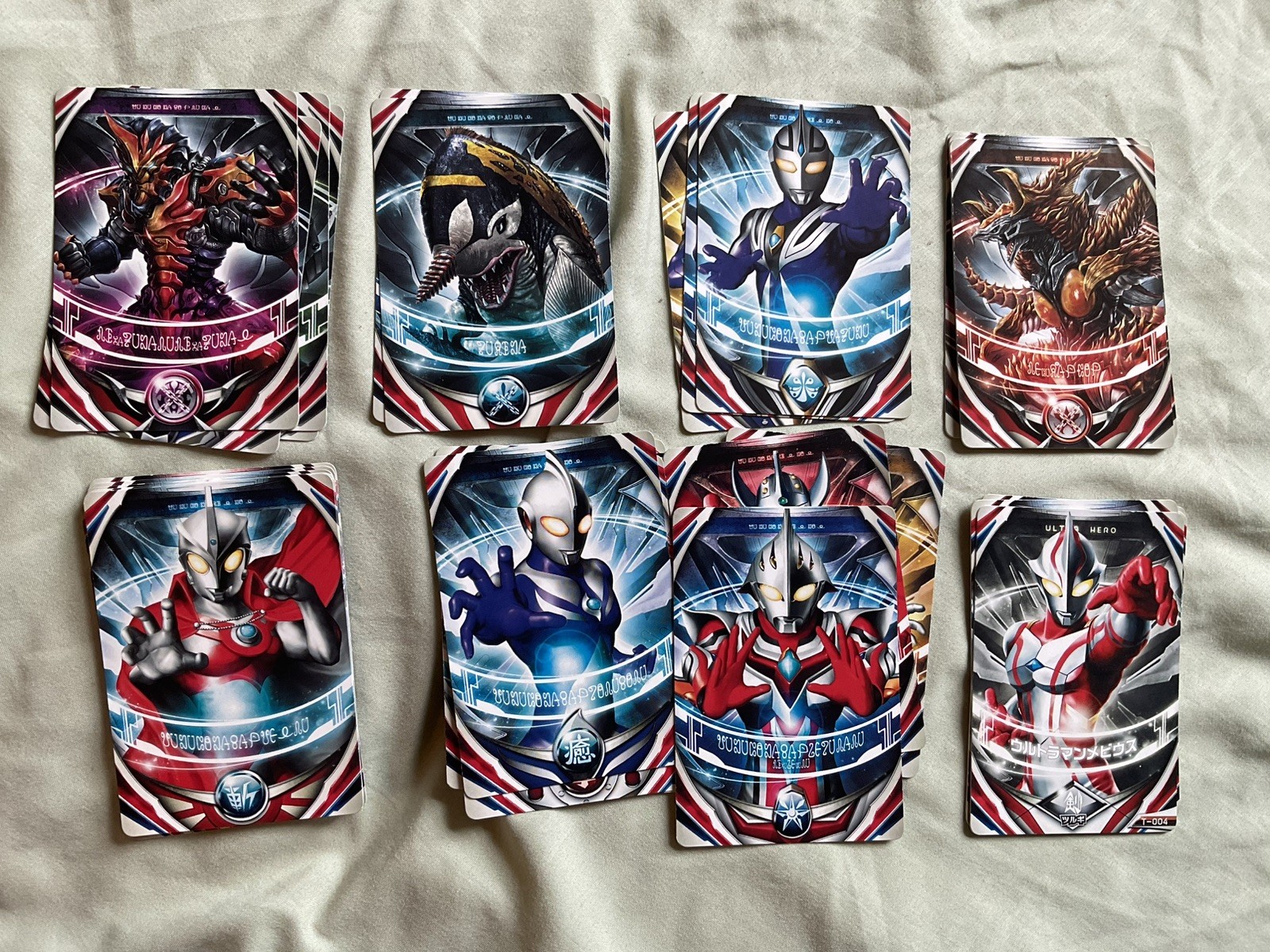 Ultraman Orb Ultra Fusion Card Complete Set EX Premium Bandai 2019 CIB + Box