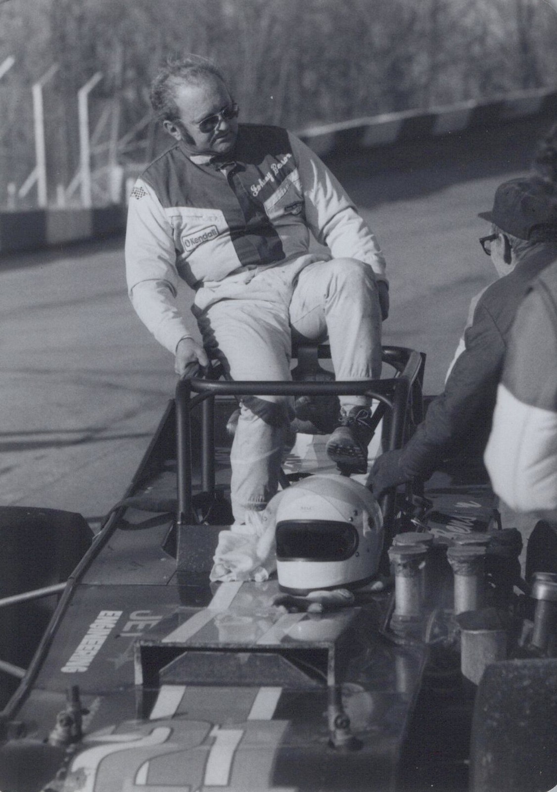 Johnny Benson Winchester IN supermodified win 1979 - Himes Estate Photo
