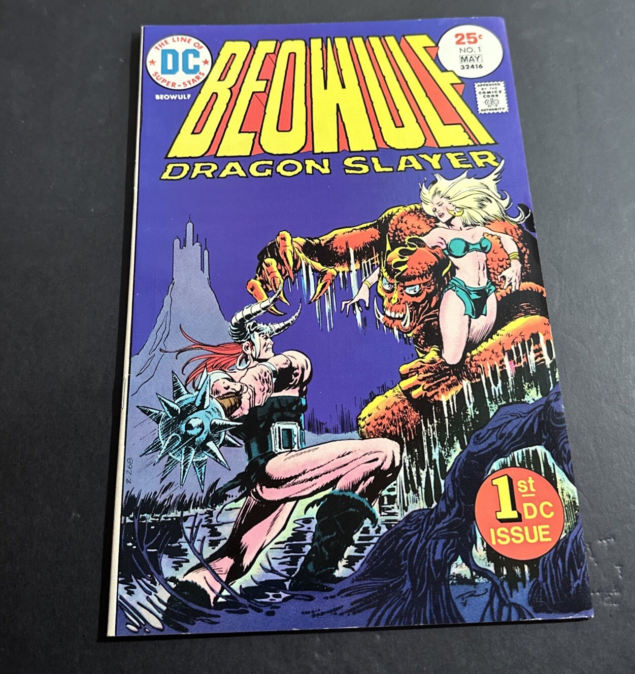BEOWULF #1 1975 DC COMICS BRONZE AGE COMIC BOOK Vf X-2