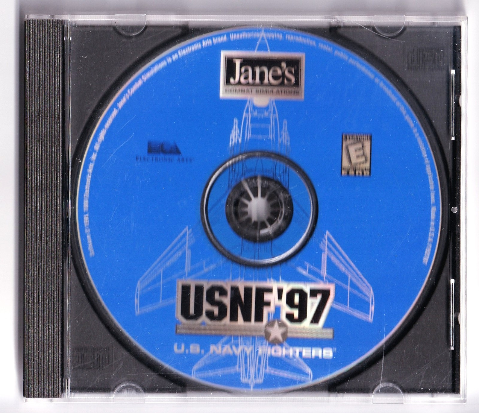 USNF'97 US Navy Fighters 1999 CD-ROM Old Computer Game Jane's Combat Simulations