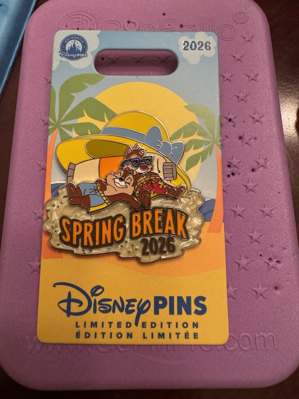 Disney 2026 Spring Break Chip & Dale LE 1500 pin