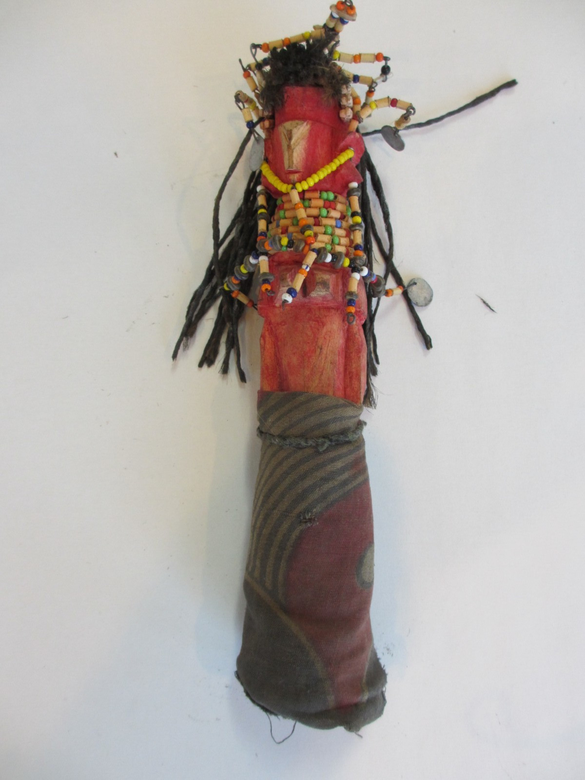 VINTAGE  Namchi Namji Beaded Fertility Doll Cameroon  Africa anthropology