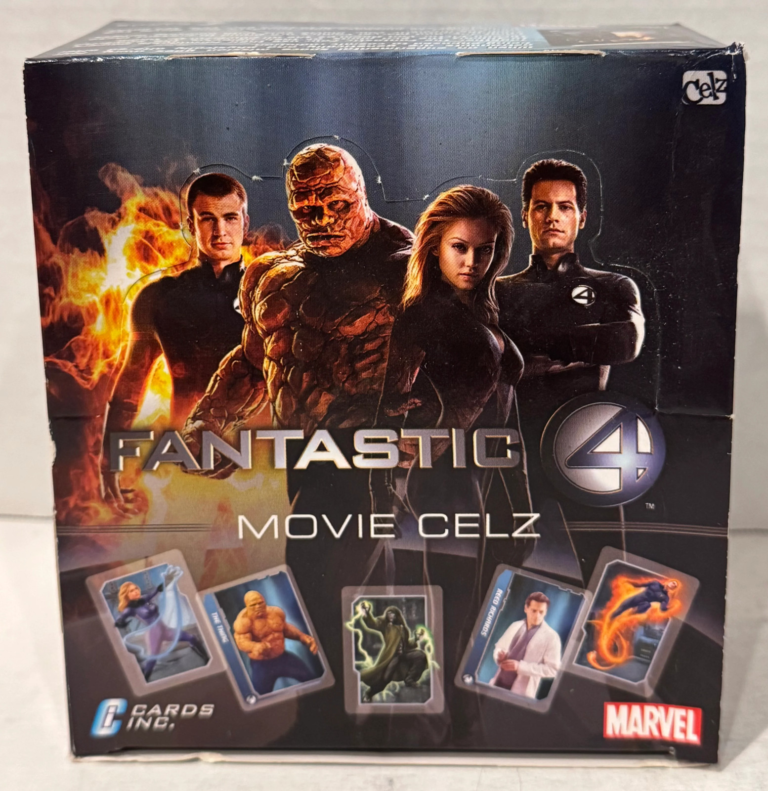 Fantastic Four 4 Marvel Movie Celz Box Card 36 Sealed Packs Cards Inc 2005