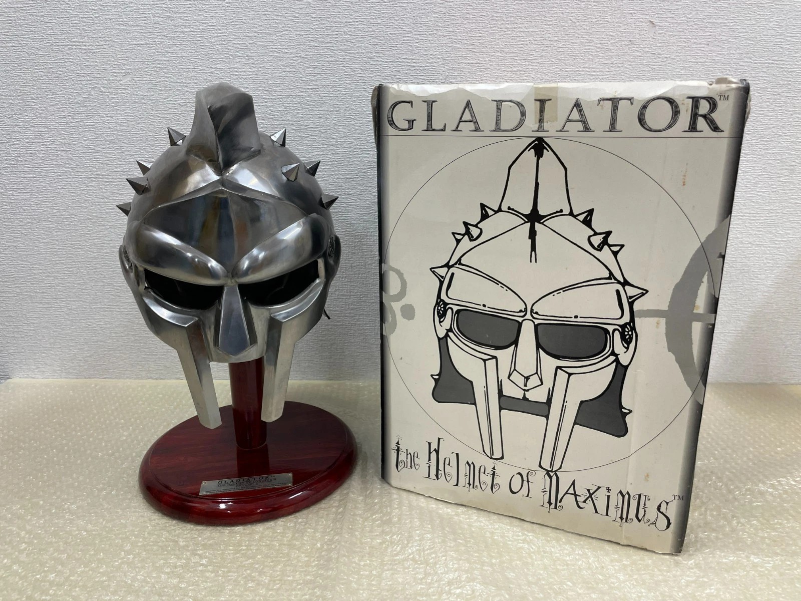 GLADIATOR The Helmet Of Maximus Factory X Officially Licensed MF DOOM  W Box 