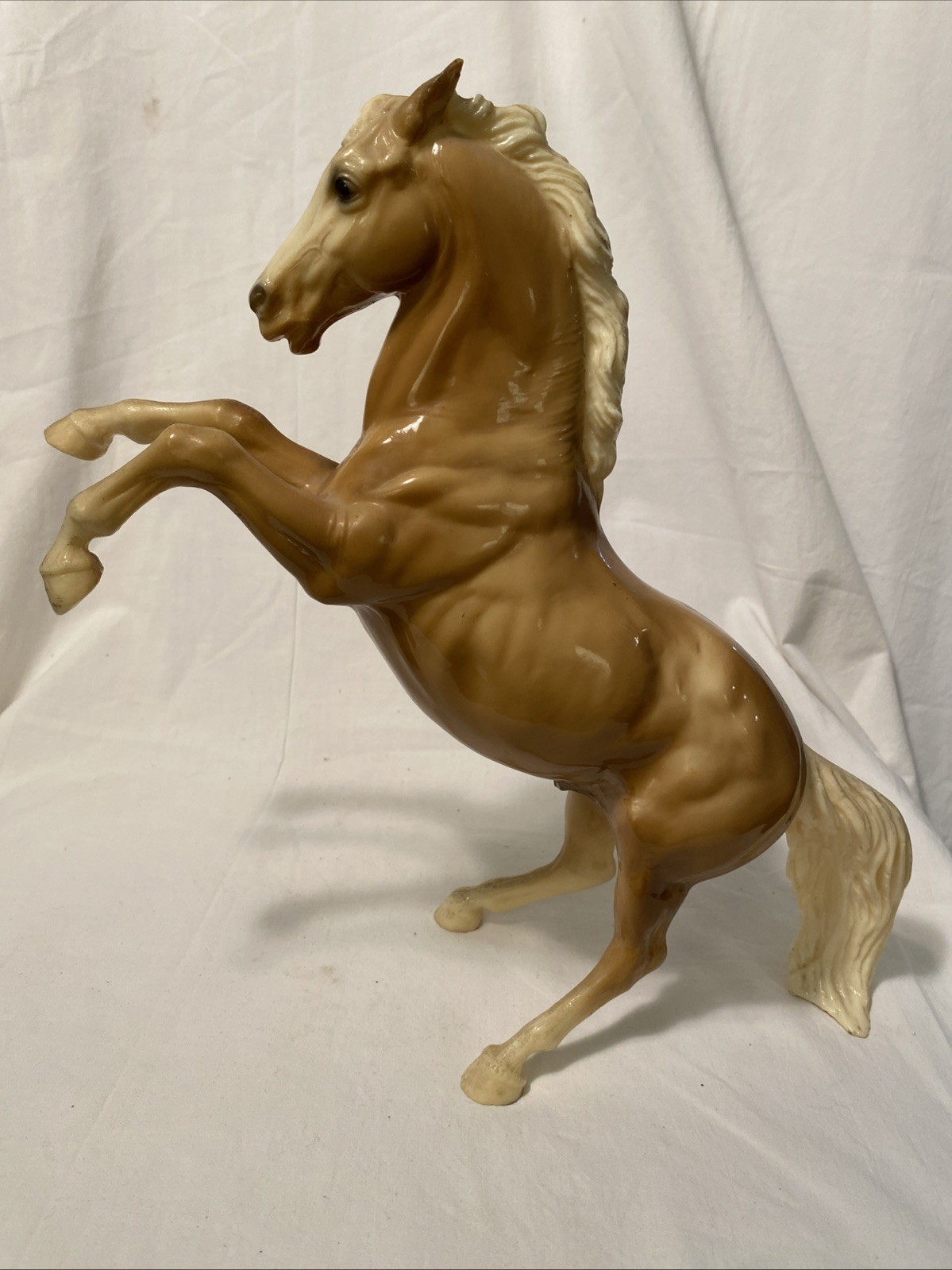 Vintage 1960\'s BREYER Horse KING FIGHTING STALLION #33 Glossy Palomino