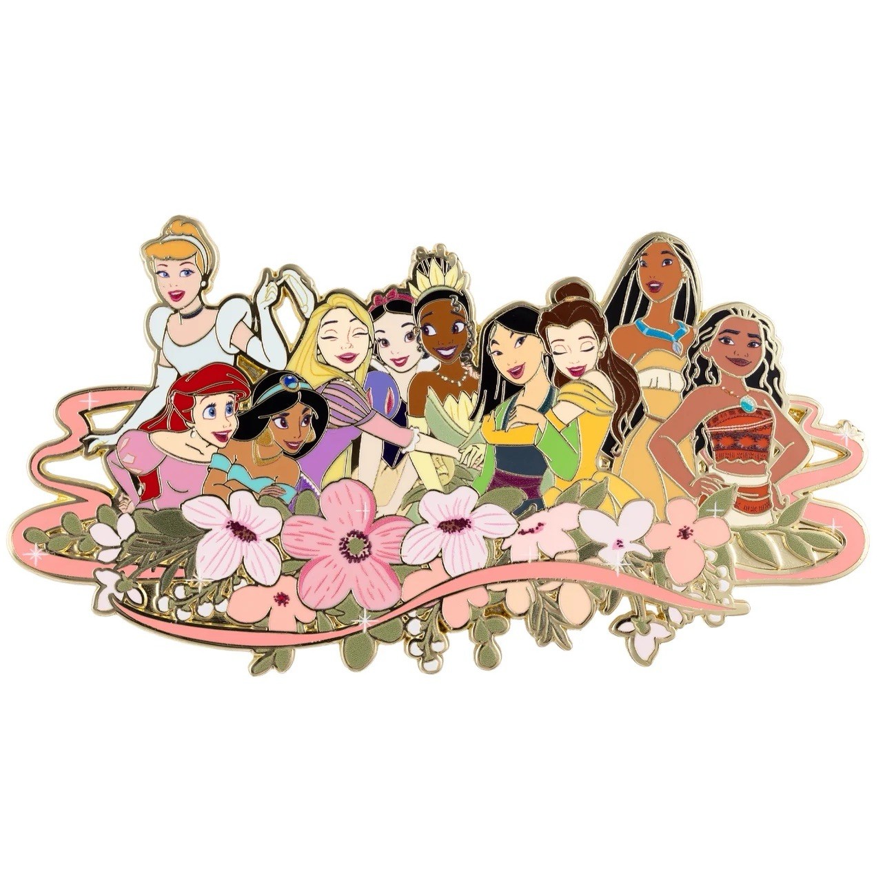 Disney Princess Jumbo Collectible Trading Pin Pink A La Mode LE 500 Preorder