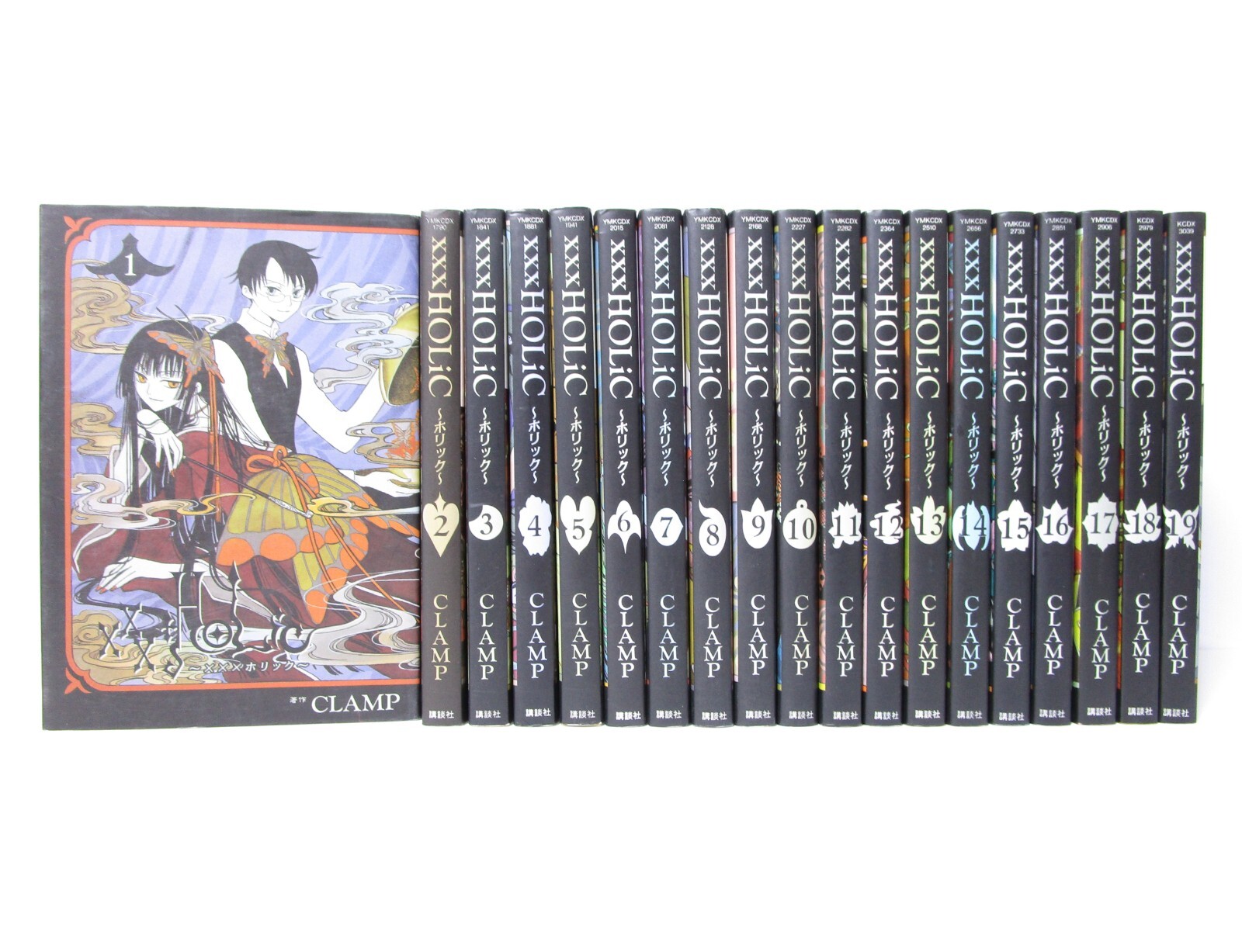 xxxHOLiC Vol.1-19 Complete Manga Set in Japanese by CLAMP