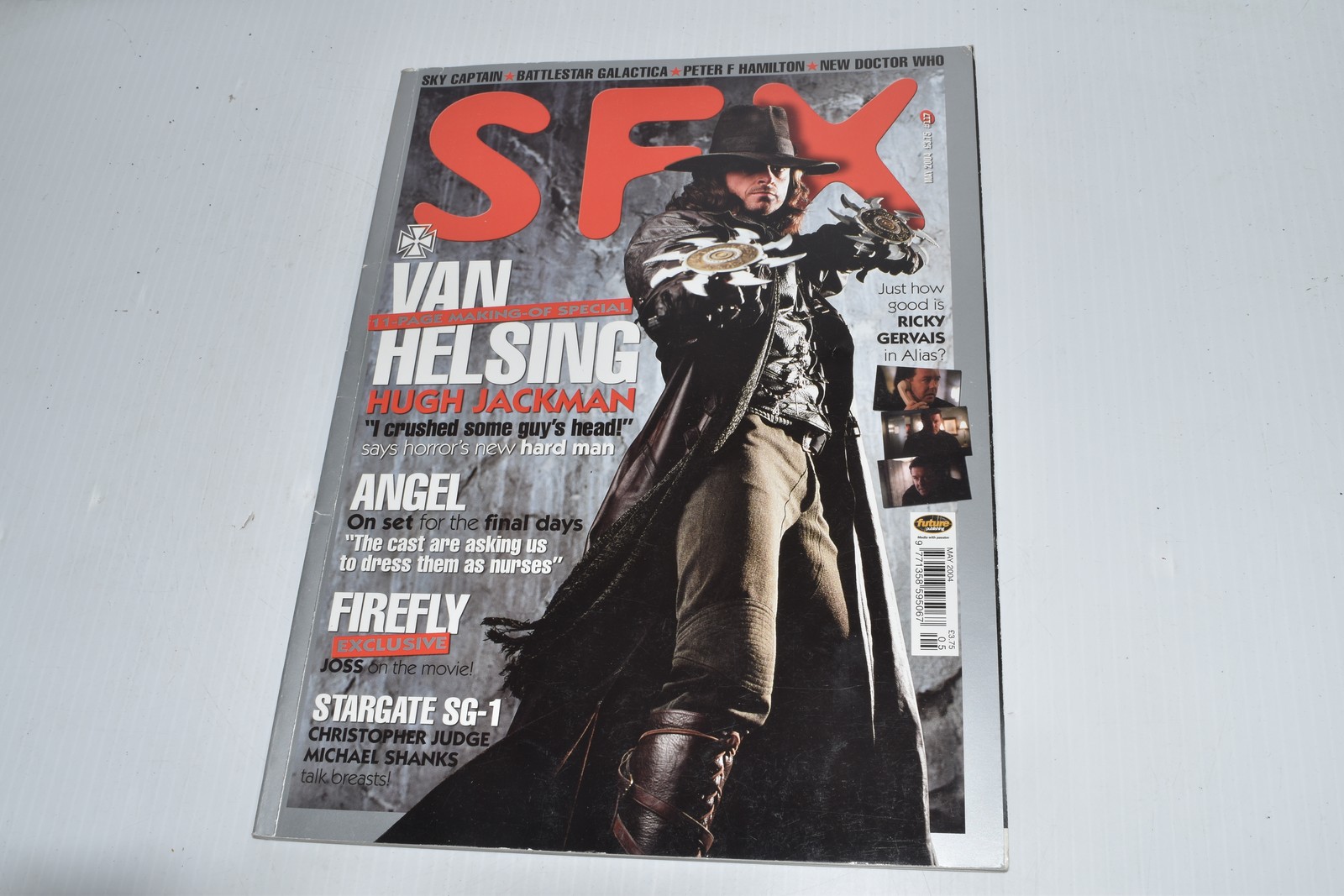 SFX MAGAZINE #117 MAY 2004-  VAN HELSING- HUGH JACKMAN- ANGEL'S FINAL  (RPB1266)