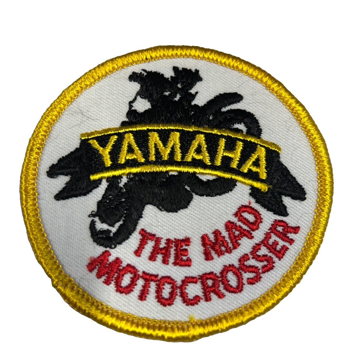 Yamaha The Mad Motocrosser Embroidered Patch
