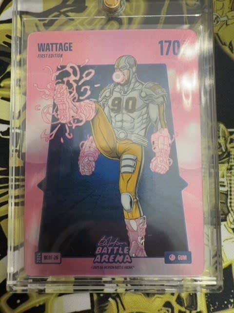 2026 Bo Jackson Battle Arena Wattage (Tj Watt) Gum Bubble Gum #BGBF-26