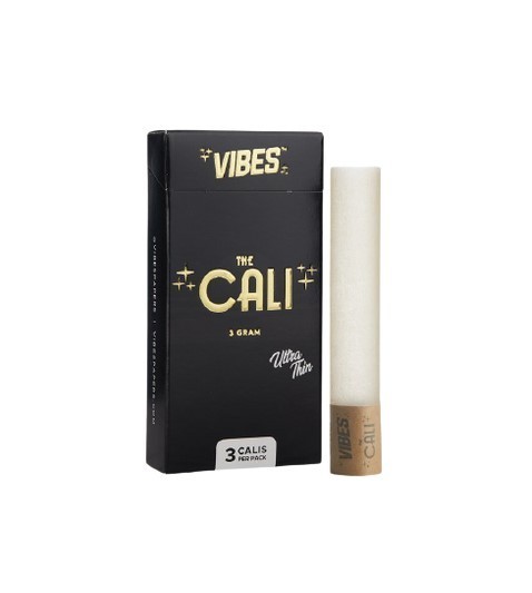 Vibes The Cali 3g Ultra Thin Black 8 Pack 3 CT
