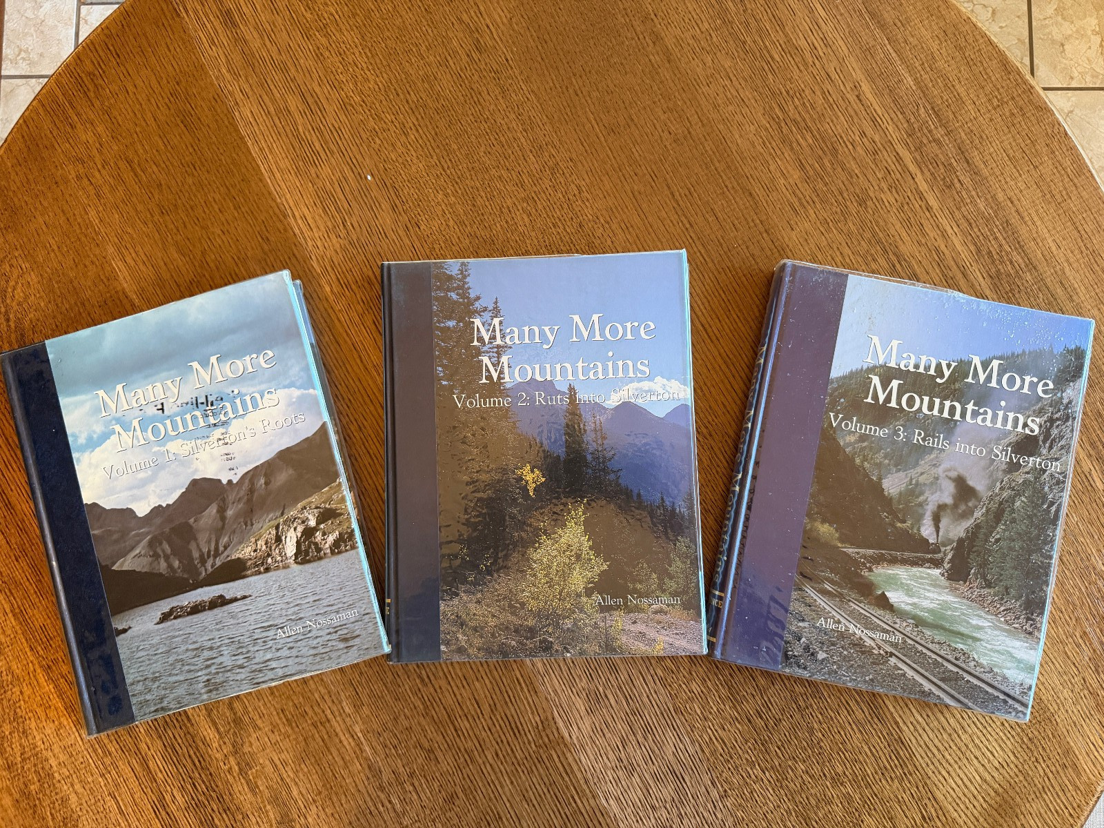 Many More Mountains Vol. 1-3 by Allen Nossaman GOOD TO EXCELLENT