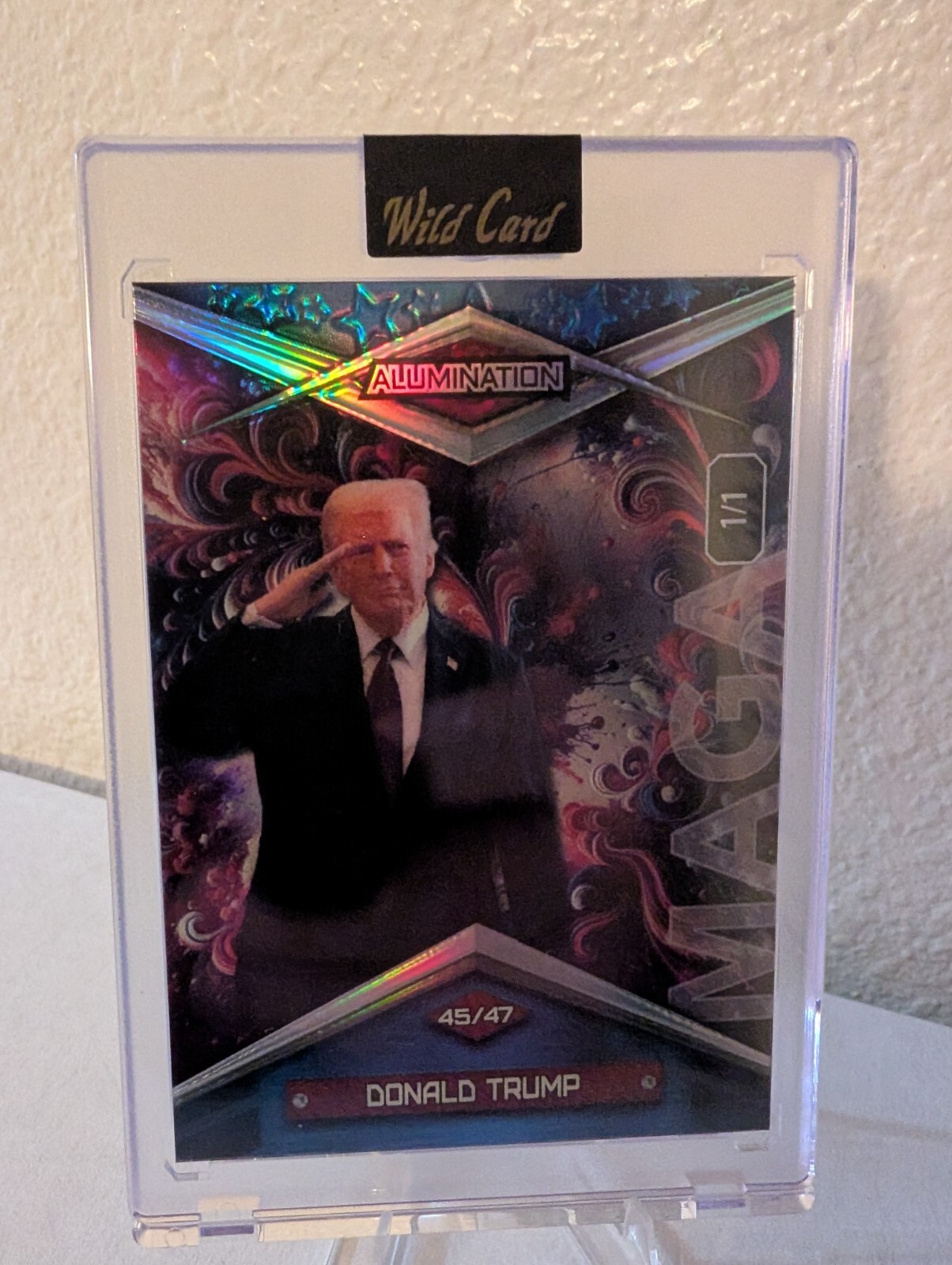 2025 Wild Card Donald Trump Inauguration 1/1 Maga