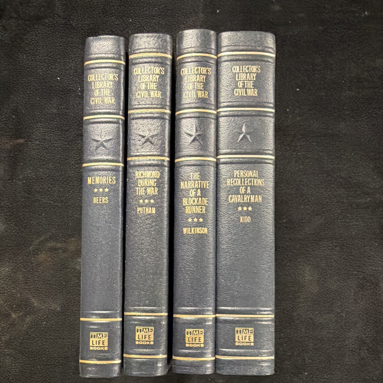 Collector\'s Library Civil War 4-Book Lot: Memories, Richmond, Blockade Runner 