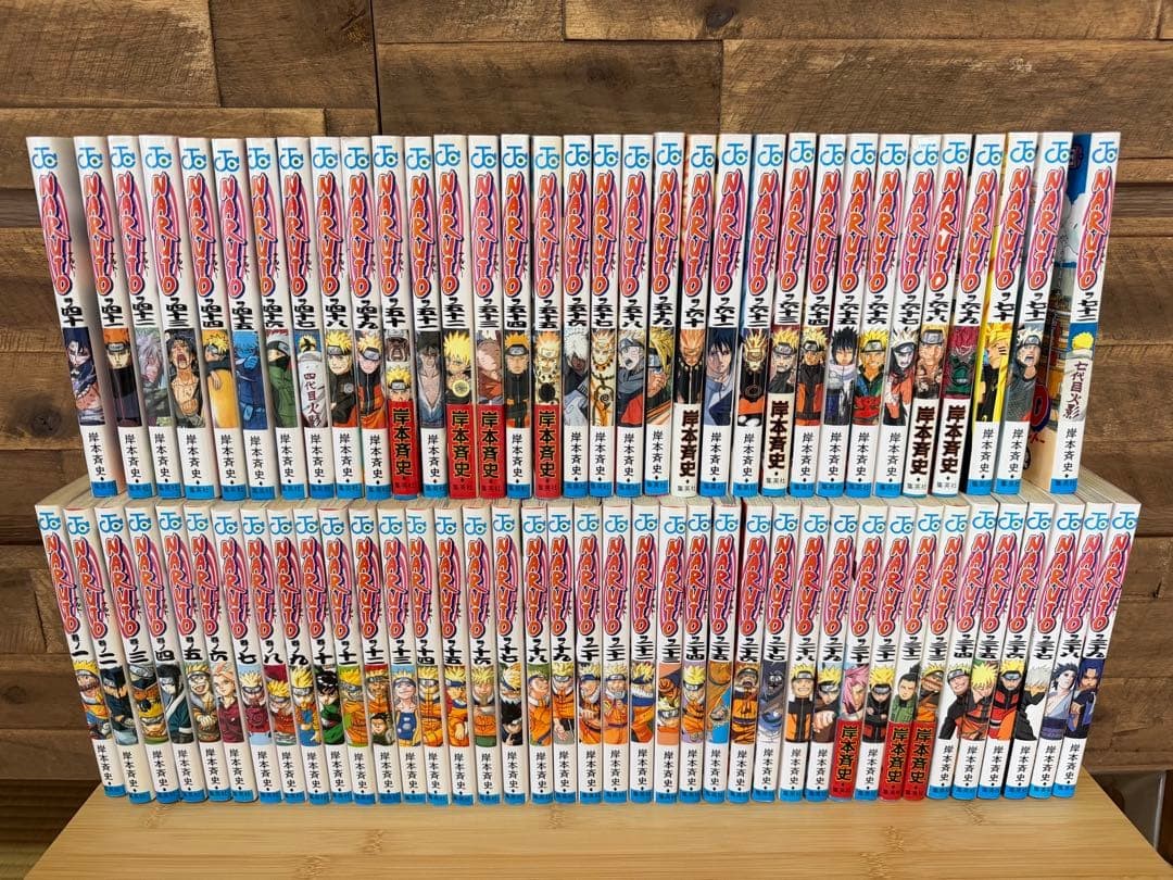 4books set Naruto Vol. 1-72 Japanese Manga Masashi Kishimoto Jump Comics