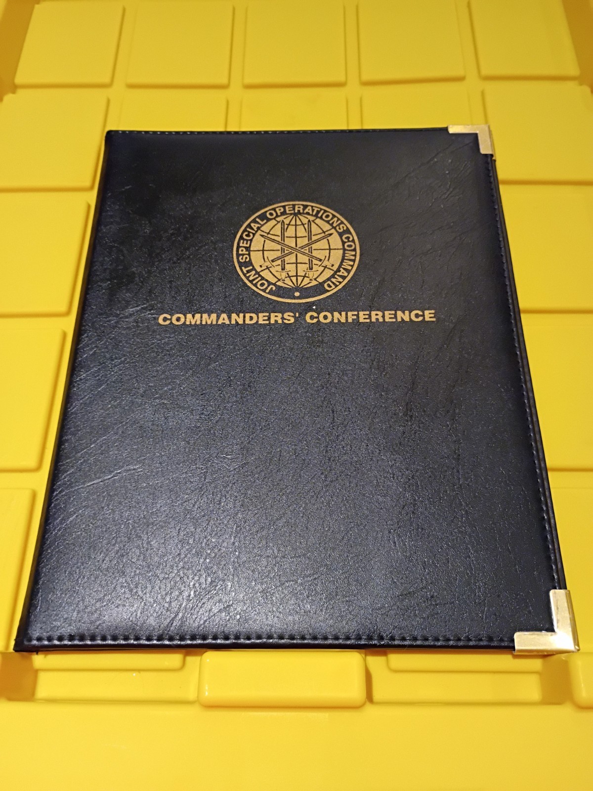 Joint Special Operations JSOC Commanders' Conference Portfolio Folder