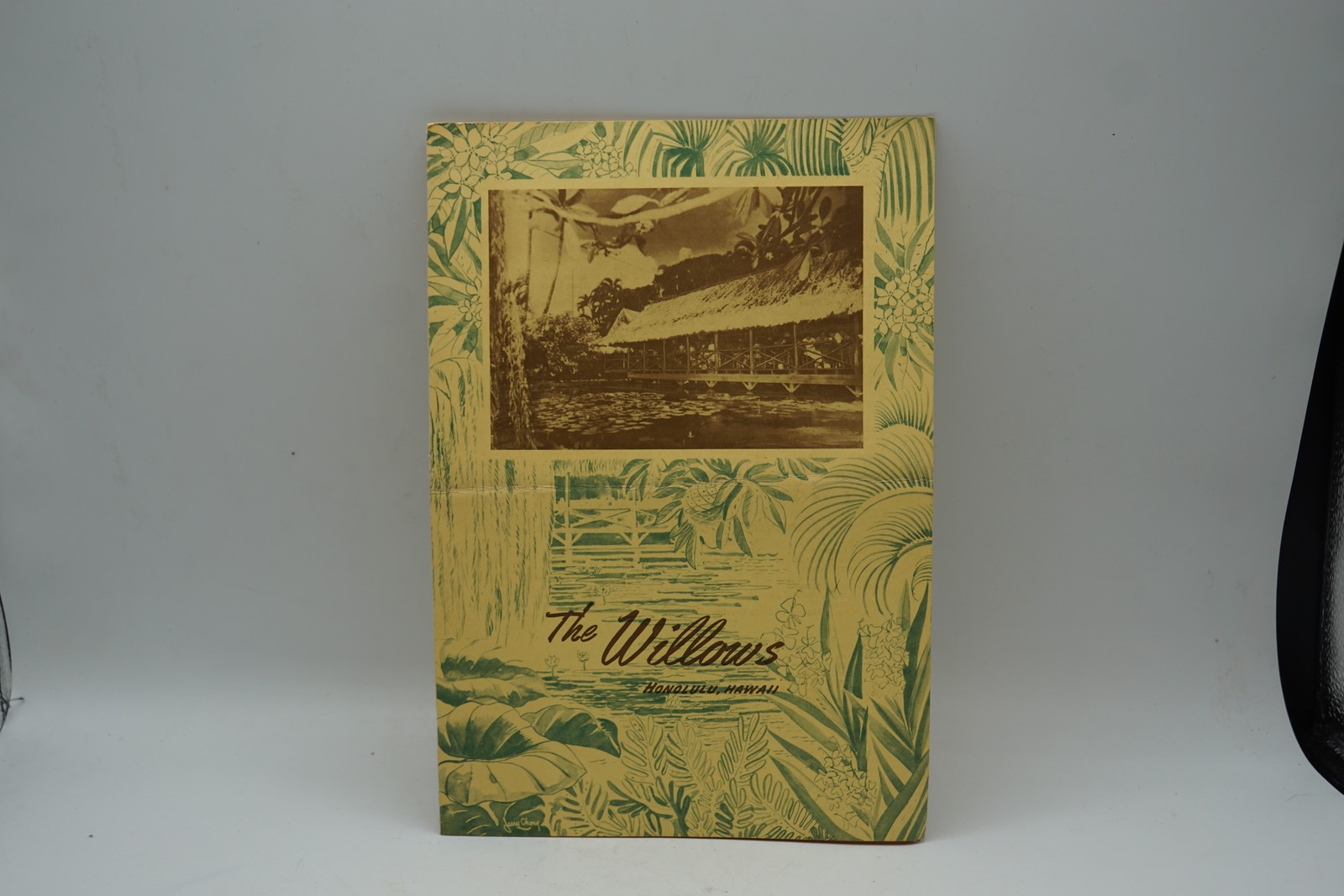 Vtg The Willows Honolulu Hawaii Restaurant Menu Nov 16 1954 Hawaiian Cuisine Ad