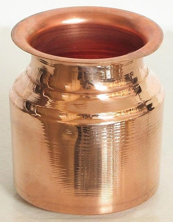 Copper Kalash Lota for Puja patra (Copper, 250ml)