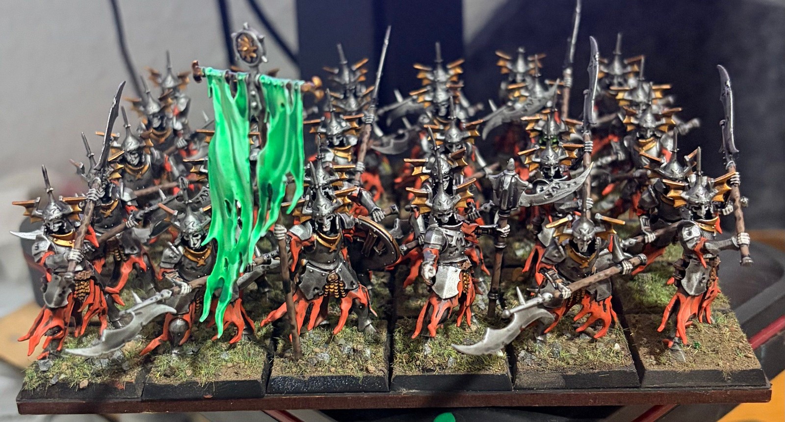 30 well painted Warhammer fantasy Grave Guard Barrow Guard Age of Sigmar