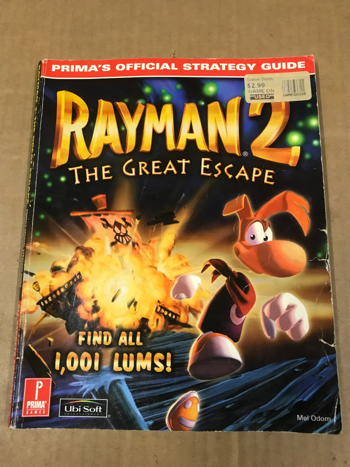 Vintage 1999 Rayman 2: The Great Escape - Prima's Official Strategy Guide 